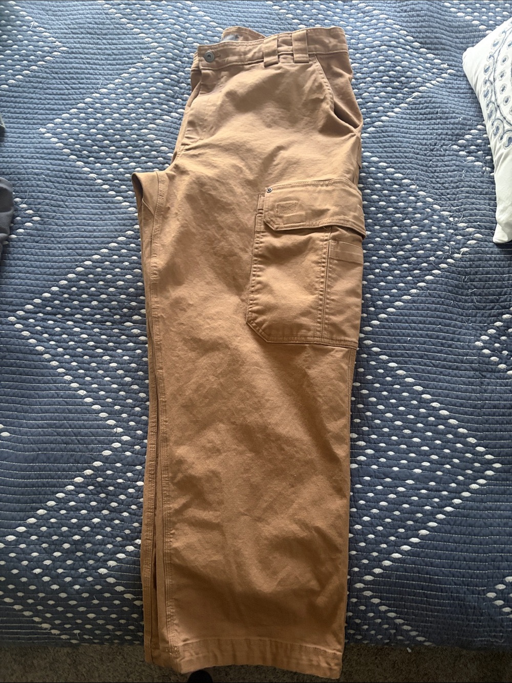 Duluth Trading Co Brown Men's Cargo Pants with Side Pocket